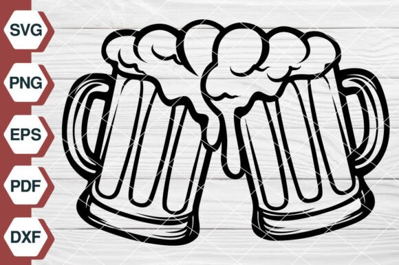 Beer Mugs SVG & Beer Cheers EP504: Graphics Review
