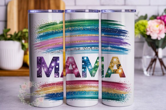 Glitter Mama Abstract Tumbler Wrap Graphics Review