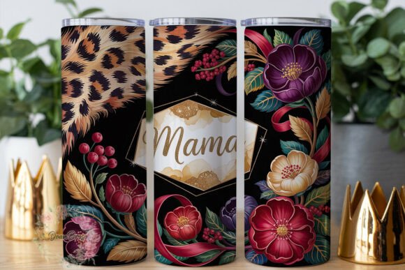 Luxury Floral Mama Tumbler Wraps Graphics Review