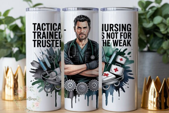 Tactical Nurse Tumbler Wrap: Graphics for Real Crafting